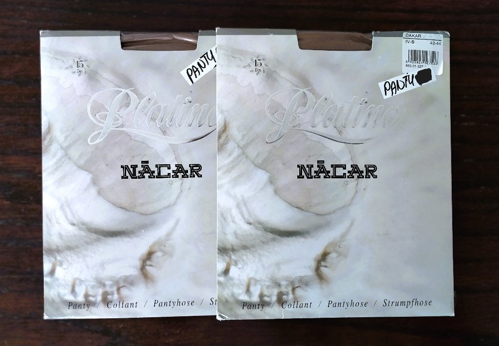 Platino Necar Panty, Dakar, 15 Denier, Maat 42-44, Platino, Bruin, Nieuw, Maat 40/42 (M)