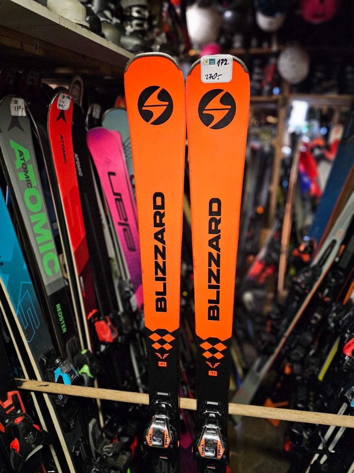 172cm BLIZZARD FIREBIRD TI 700€ all round top ski, Overige merken, 160 tot 180 cm, Gebruikt, Ophalen of Verzenden