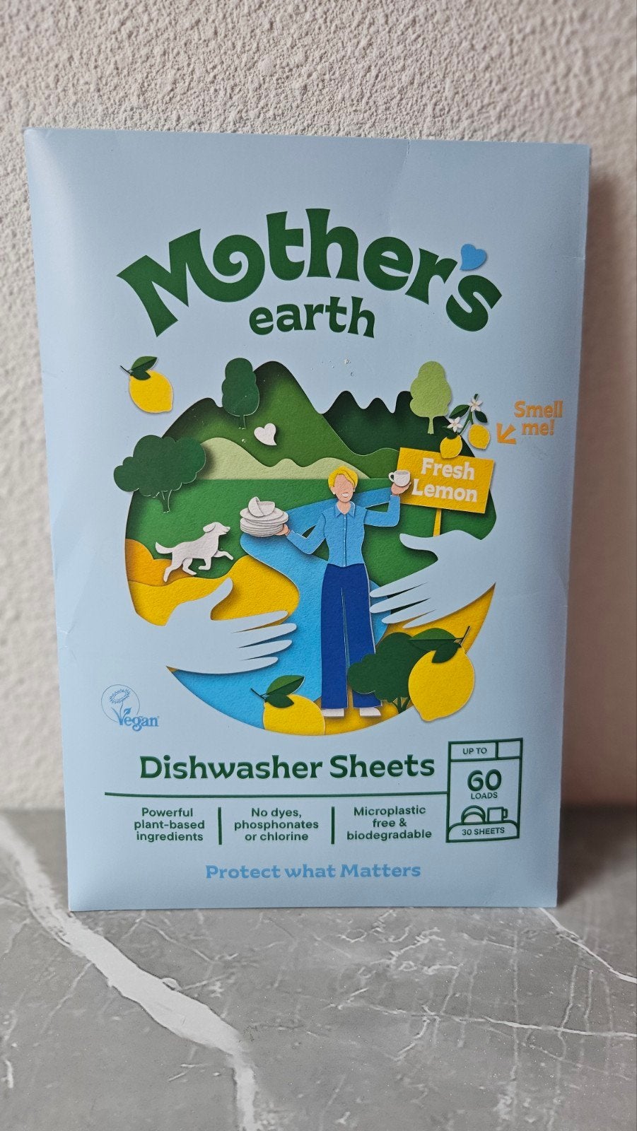 Mother Earth Vaatwasstrips Lemon, Ophalen of Verzenden