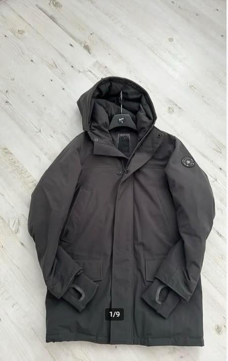 Airforce parka winterjas, kleur grijs/groen, maat M, Kleding | Heren, Jassen | Winter, Maat 48/50 (M), Ophalen of Verzenden, Zo goed als nieuw