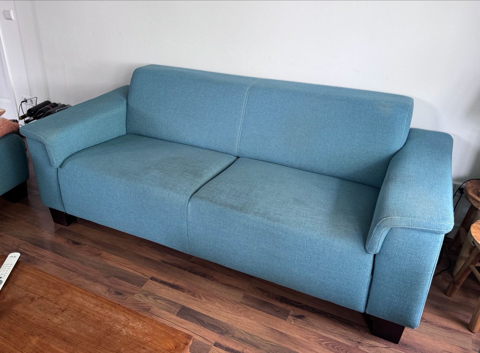 Bank en loveseat - Gratis af te halen, Ophalen, Gebruikt, Driepersoons, 75 tot 100 cm