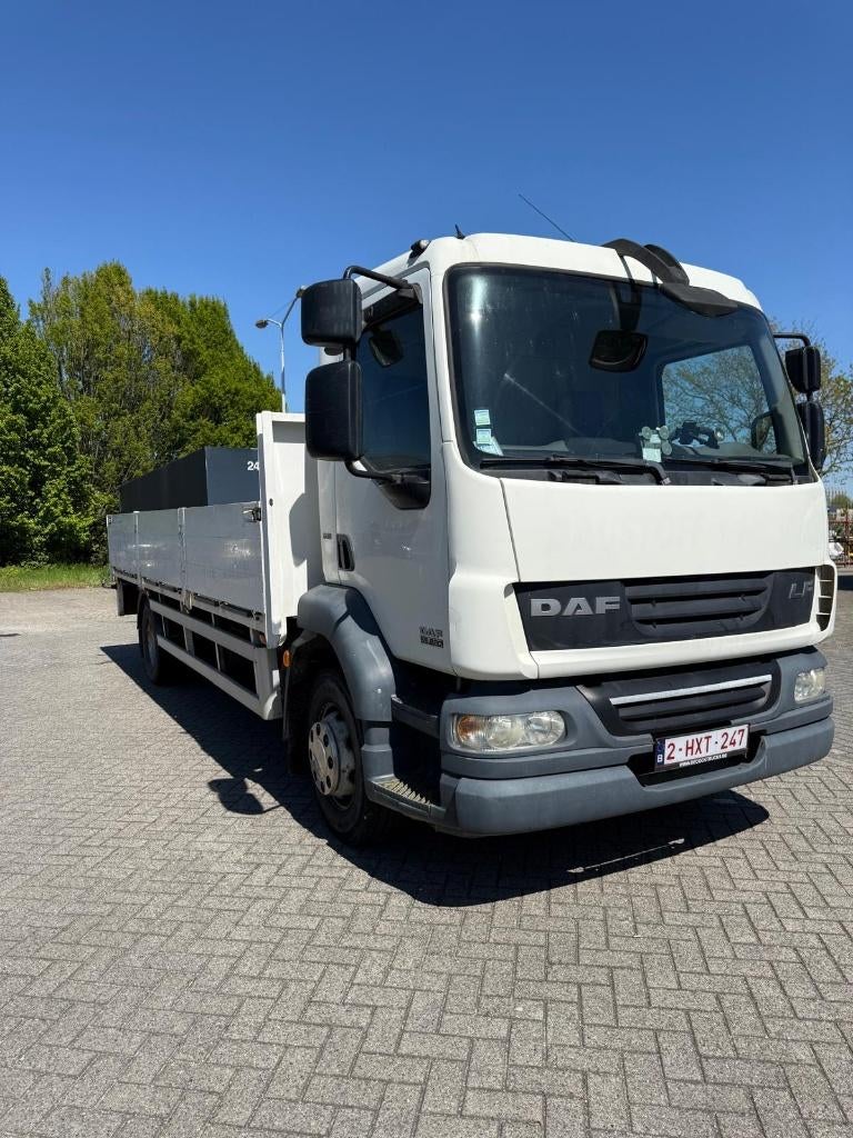 DAF LF55 Open Laadbak 15 Ton, Automaat, Euro 5, Wit, Bedrijf