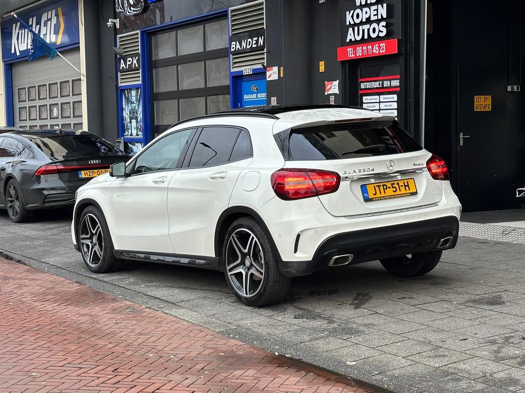 Mercedes-Benz GLA-klasse 220 d Prestige Aut Leer Navi Camera, Euro 6, 4 cilinders, Wit, Diesel