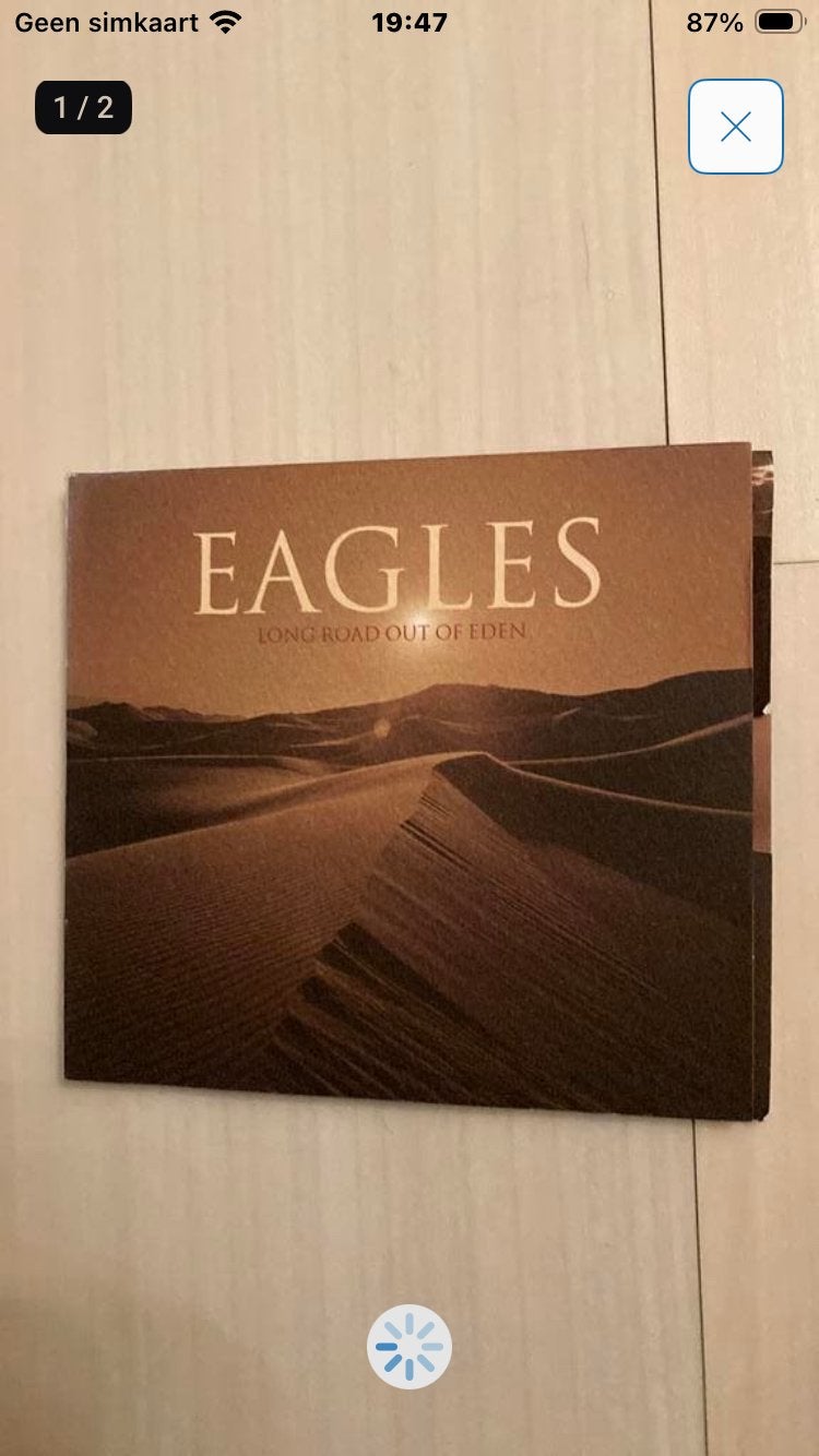 The Eagles 2-cd - long road out of eden, Ophalen of Verzenden, Zo goed als nieuw, Poprock