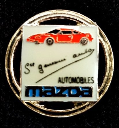 Mazda Automobiles pin, Verzamelen, Speldjes, Pins en Buttons, Verzenden, Nieuw, Transport, Speldje of Pin
