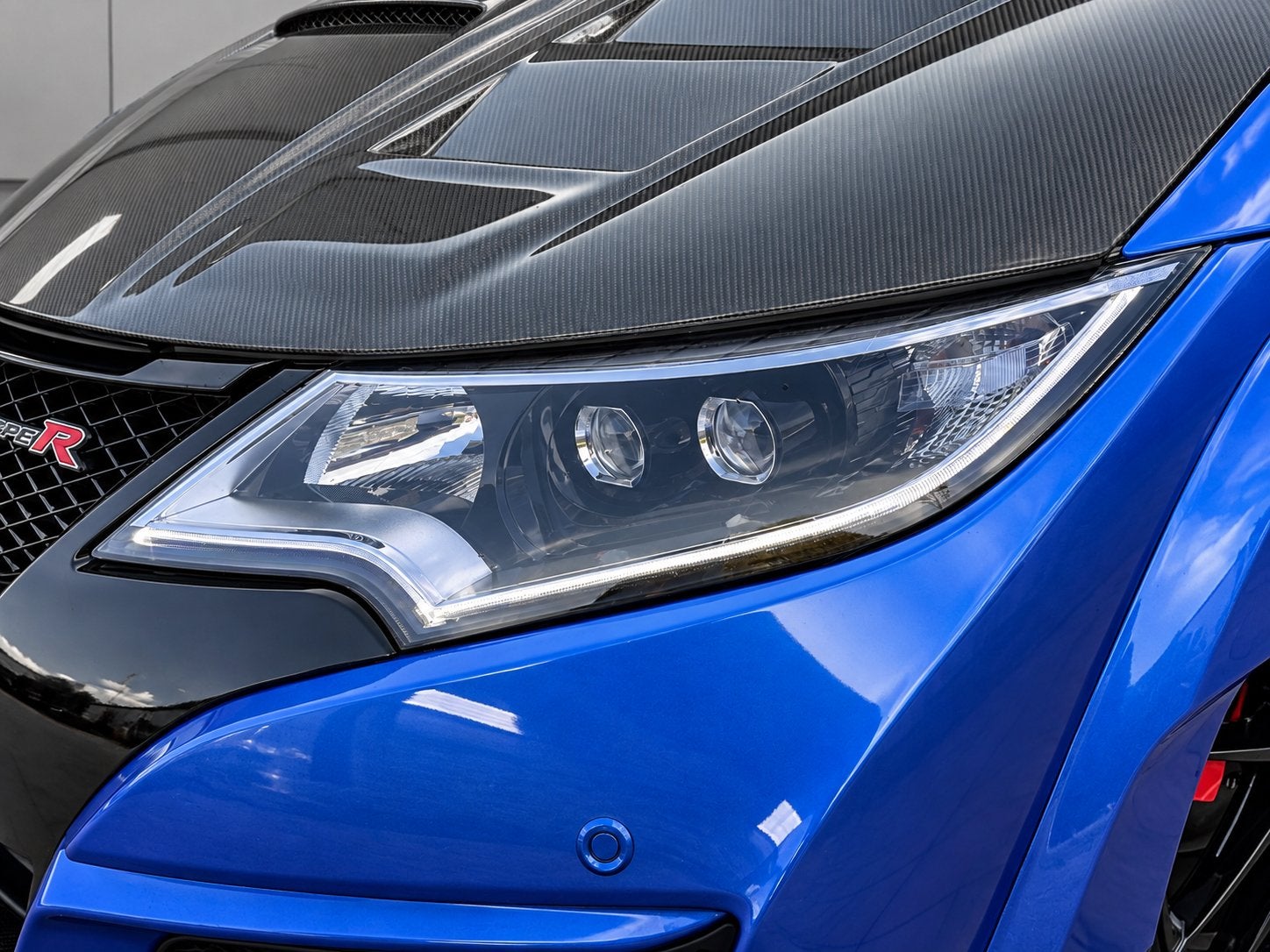 Honda Civic Type R 2016 uniek/OZ Ultraleggera/420pk, Auto's, Voorwielaandrijving, Zwart, 4 cilinders, USB