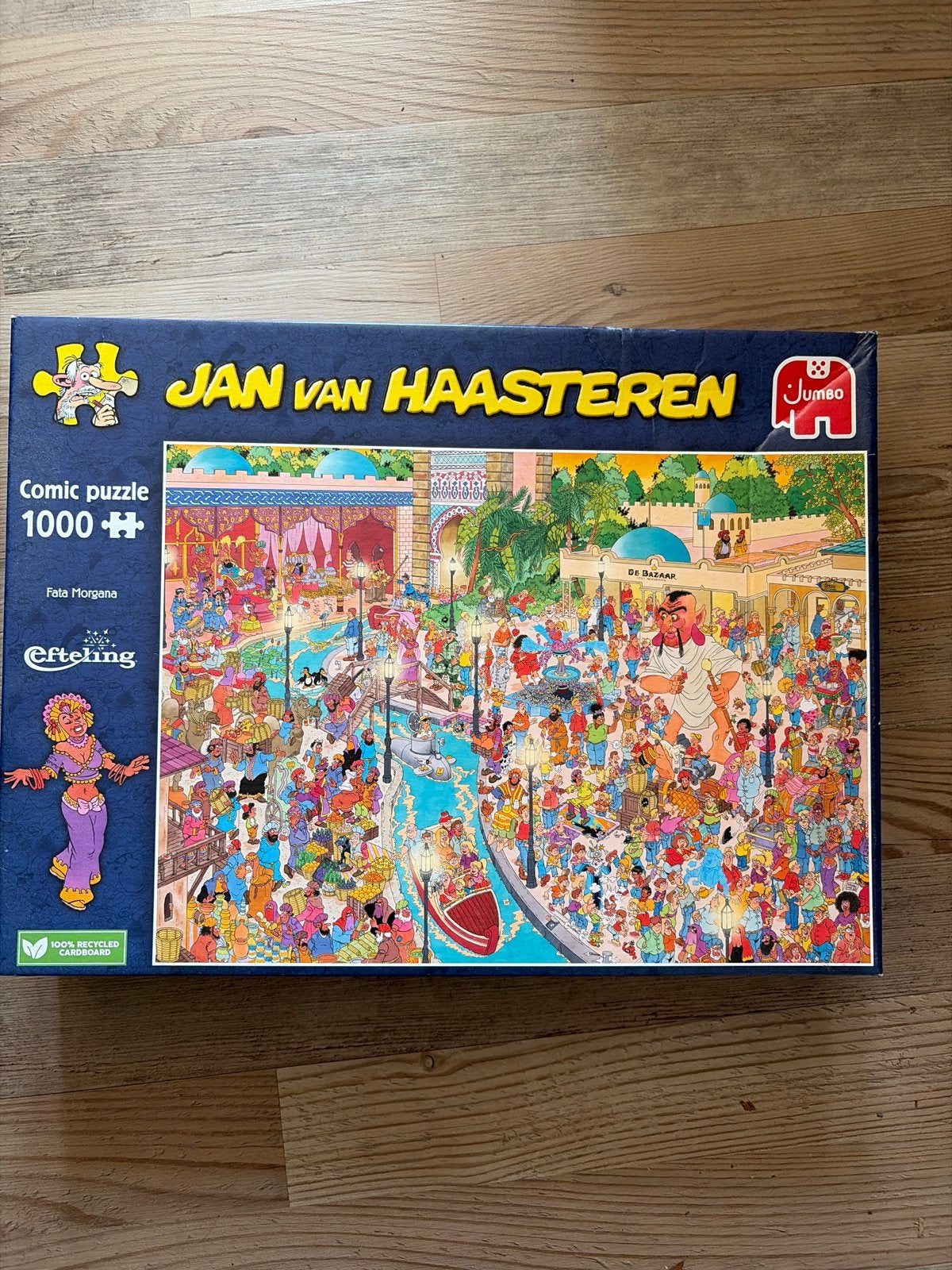 Jan van Haasteren Fata Morgana Efteling Puzzel 1000 stukjes, Ophalen, 500 t/m 1500 stukjes, Zo goed als nieuw, Legpuzzel