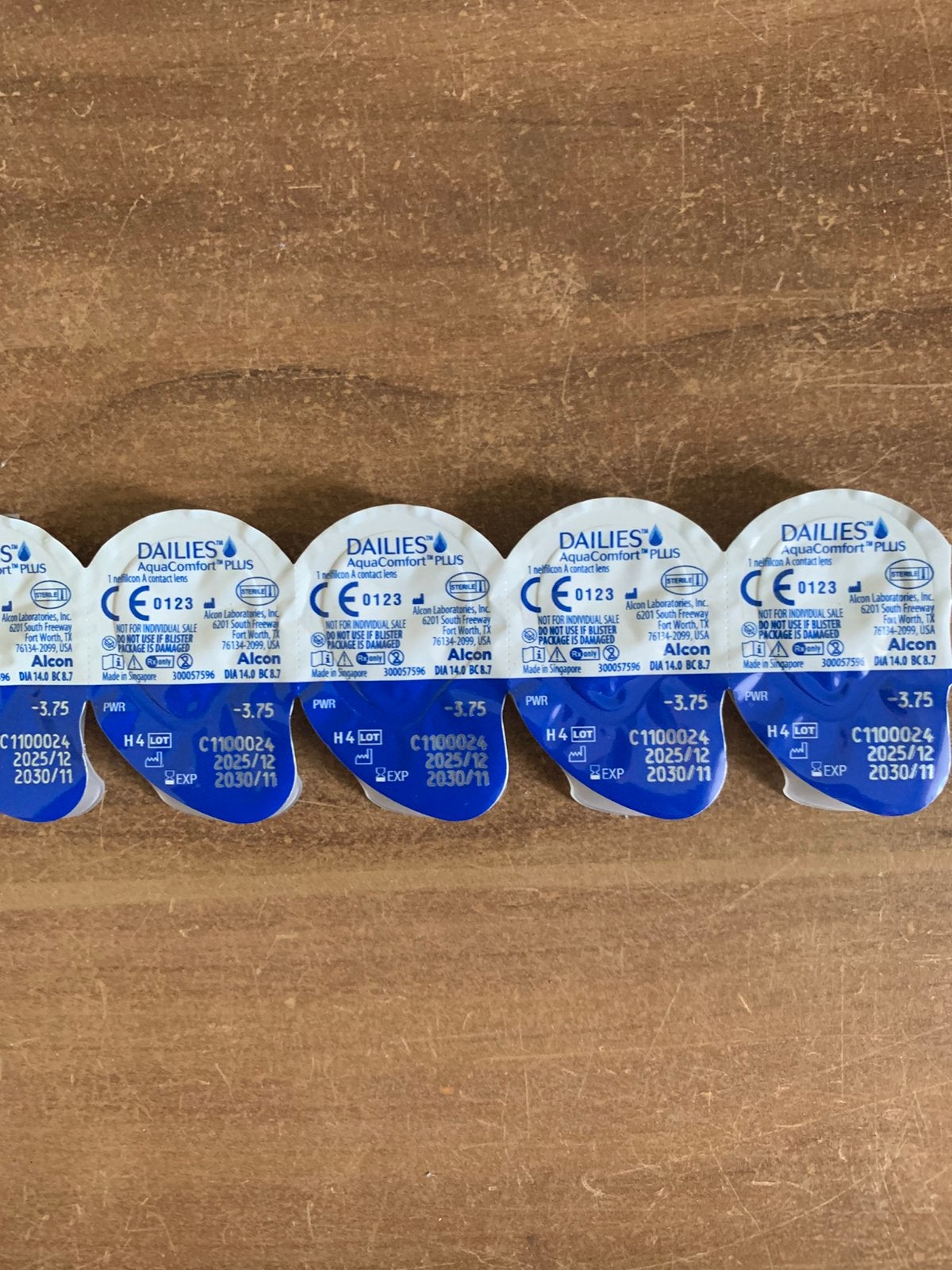 Dailies Aqua Comfort plus daglenzen, Verzenden, Nieuw, Overige merken