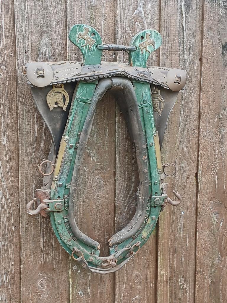 Antieke Paardenhaam - Decoratief Stuk met Historie, Ophalen of Verzenden