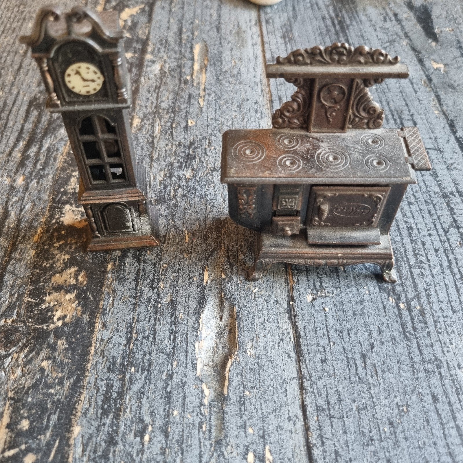 miniatuur klok en oven, puntenslijpers, Ophalen of Verzenden