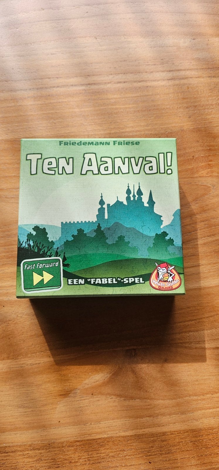 Fast Forward: Ten Aanval! Bordspel - Friedemann Friese, Een of twee spelers, Ophalen of Verzenden, Zo goed als nieuw, White Goblin Games