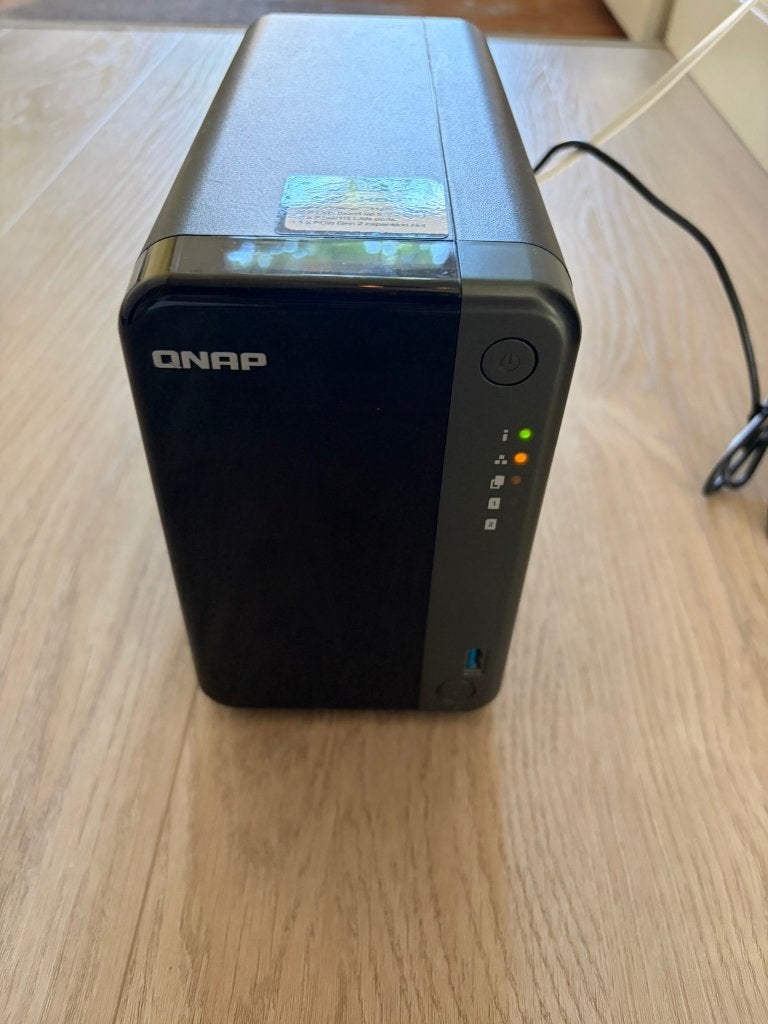 QNAP TS-253D met 1 TB SSD en 20 GB RAM, Ophalen, Gebruikt