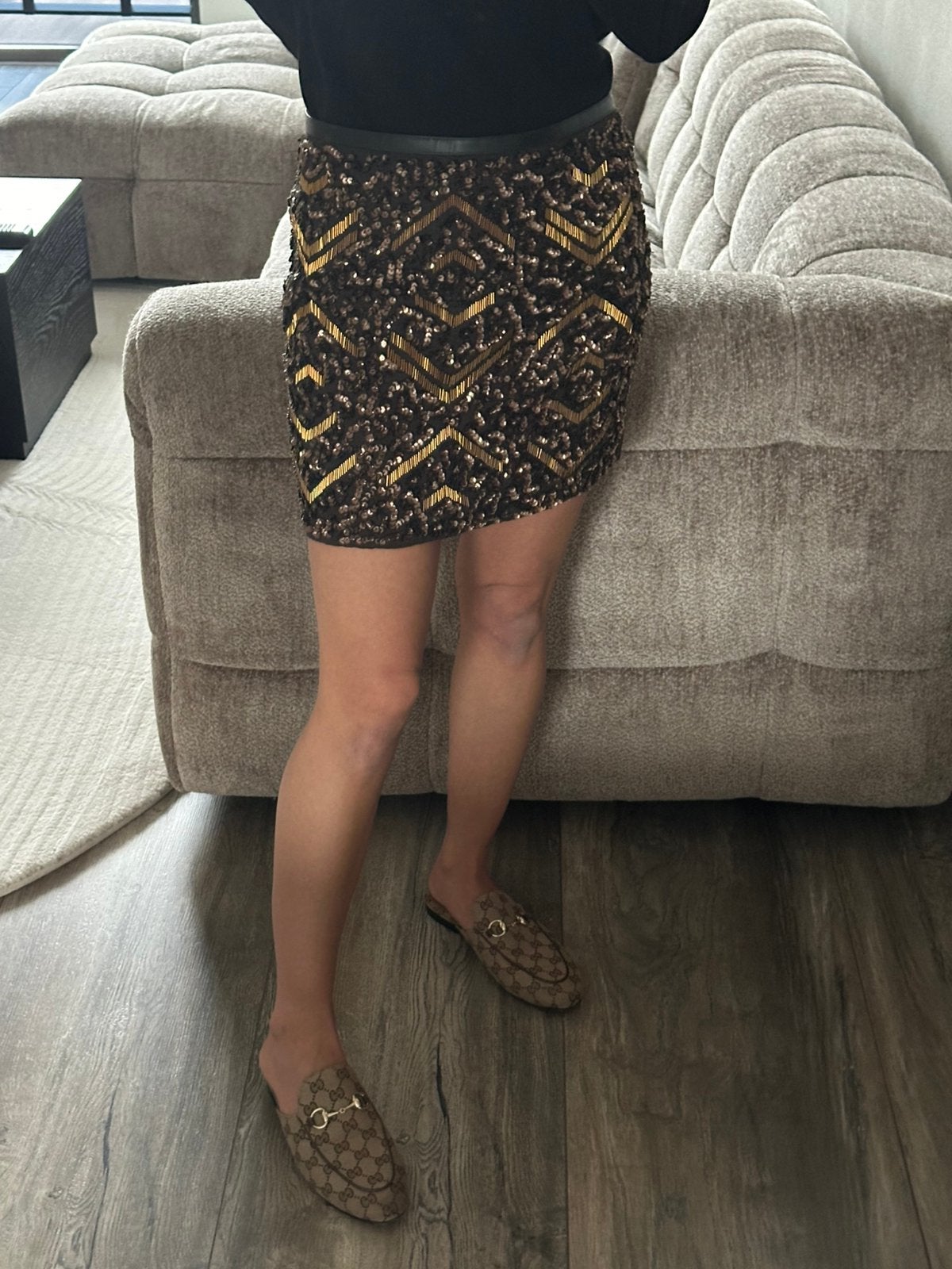 Zara rok skirt dress chique kralen S nieuw, Kleding | Dames, Rokken, Zwart, Nieuw, Ophalen of Verzenden, Maat 36 (S)
