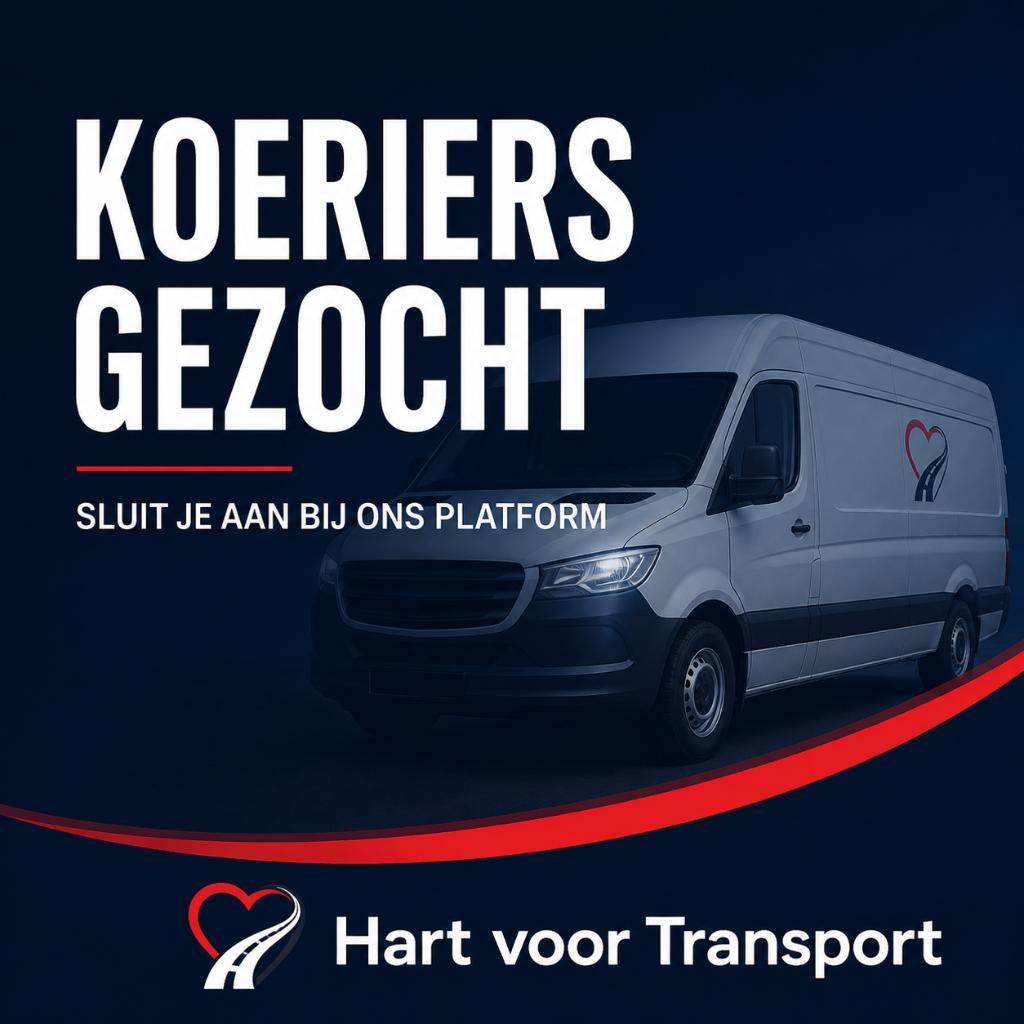 ZZP koerier gezocht in Amsterdam | Hart voor Transport, 33 - 40 uur, Overige niveaus, Vanaf 10 jaar, Overige vormen