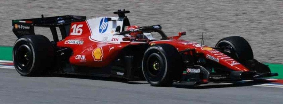 Ferrari SF-25 Charles LeClerc Catalunya BBR1229C16 PRE-ORDER, Ophalen of Verzenden, Nieuw, 1:9 t/m 1:12, Auto