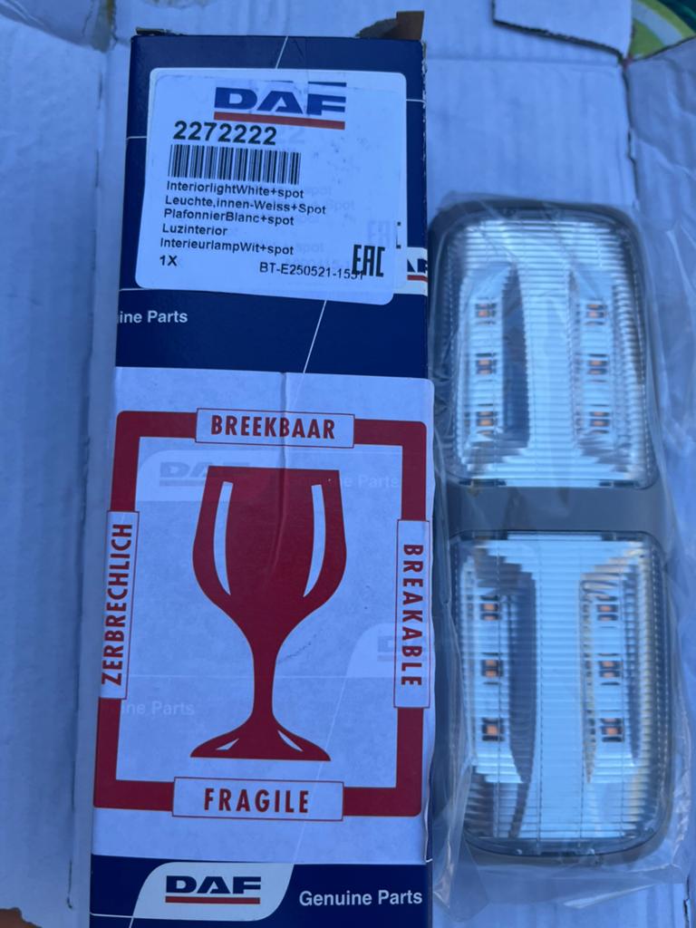 Nieuwe Daf 2272222 Led interieurlamp wit + spot, Ophalen of Verzenden, Nieuw