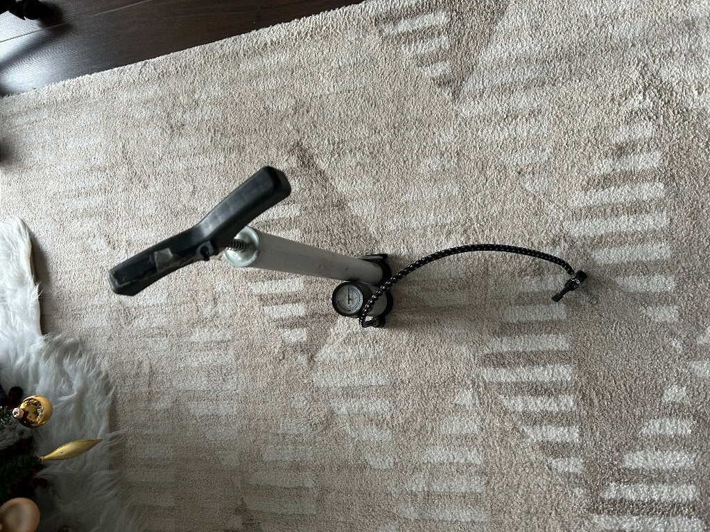 Floor Bicycle Pumps with Pressure Gauges, Ophalen, Gebruikt