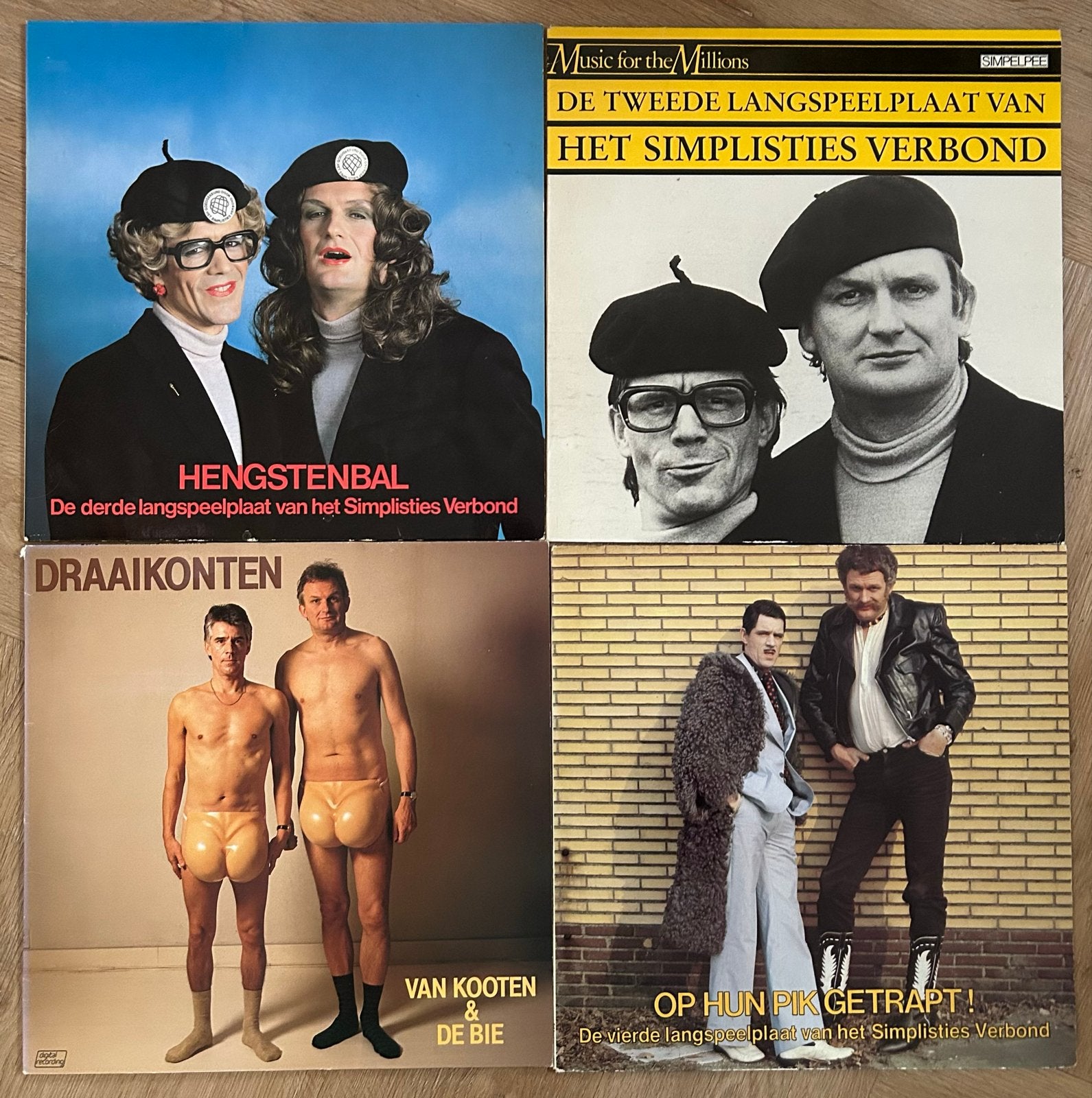 4 LP's van Van Kooten en De Bie - Het Simplisties Verbond, Ophalen of Verzenden, Gebruikt, 12 inch