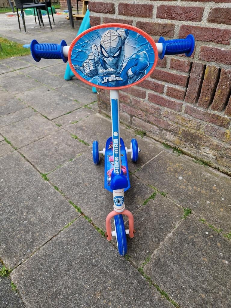 Spiderman step voor kinderen - 3 wielen, Ophalen, Gebruikt, Gewone step, Spiderman