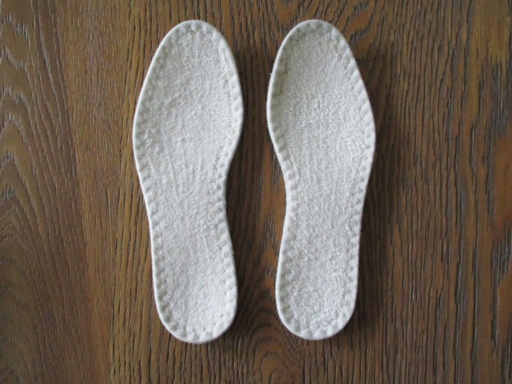 badstof inlegzooltjes, maat 27, Jongen of Meisje, Overige typen, Ophalen of Verzenden, Zo goed als nieuw