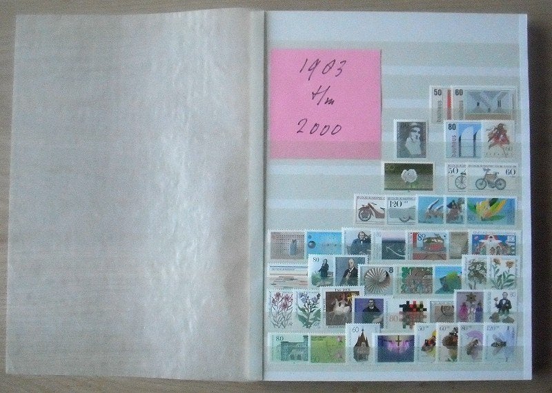 18 jaargangen postfris, 1983 t/m 2000 Duitsland (BRD)., Verzenden, BRD, Postfris