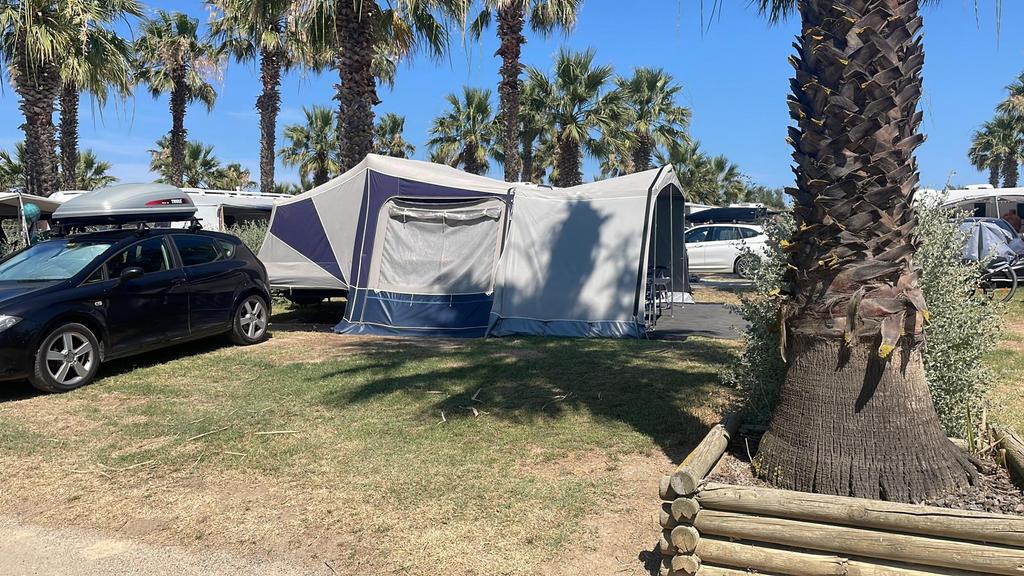 Camp-let Concorde vouwwagen, nieuwe banden 2025, Caravans en Kamperen, Ophalen, Blauw, Aanwezig, Camp-Let