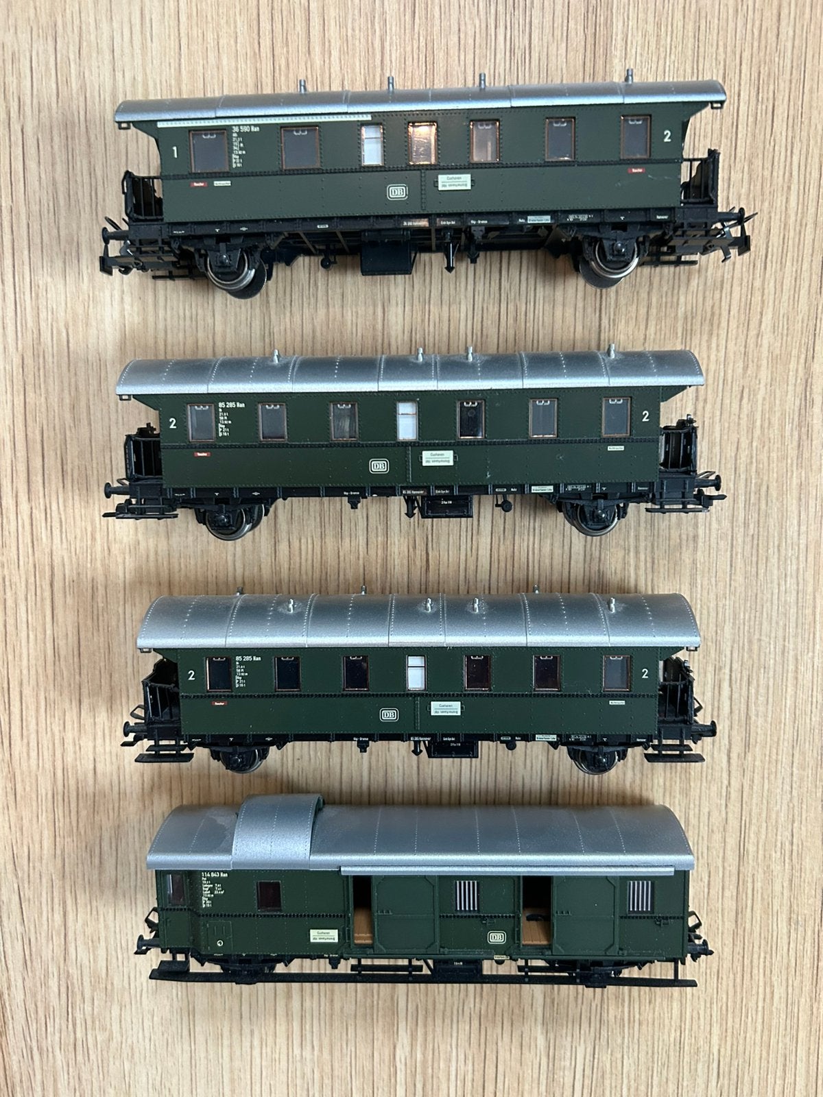 Märklin DB donderbuswagons, Wisselstroom, Wagon, Ophalen of Verzenden, Zo goed als nieuw