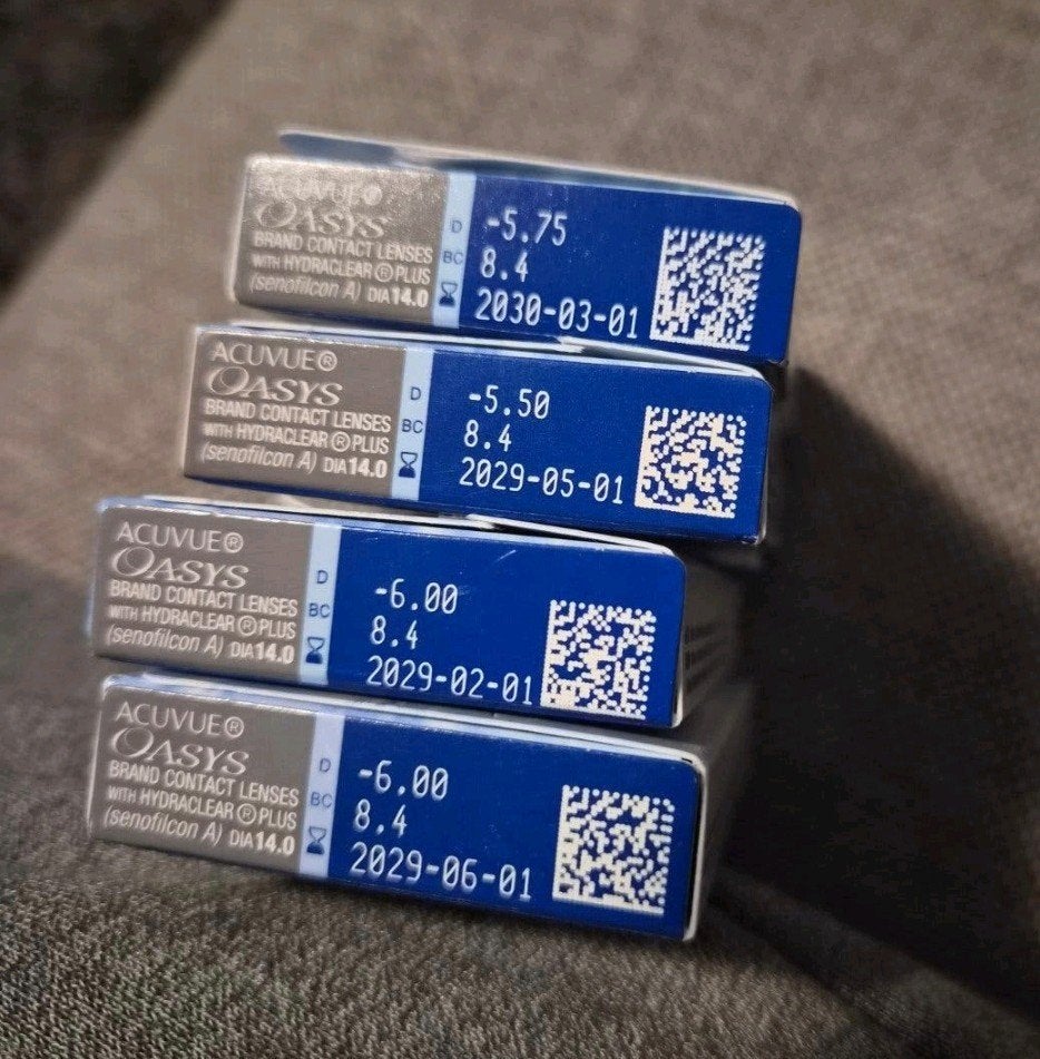 Contactlenzen Acuvue 19 stuks, Ophalen of Verzenden, Nieuw, Overige kleuren, Handen en Nagels