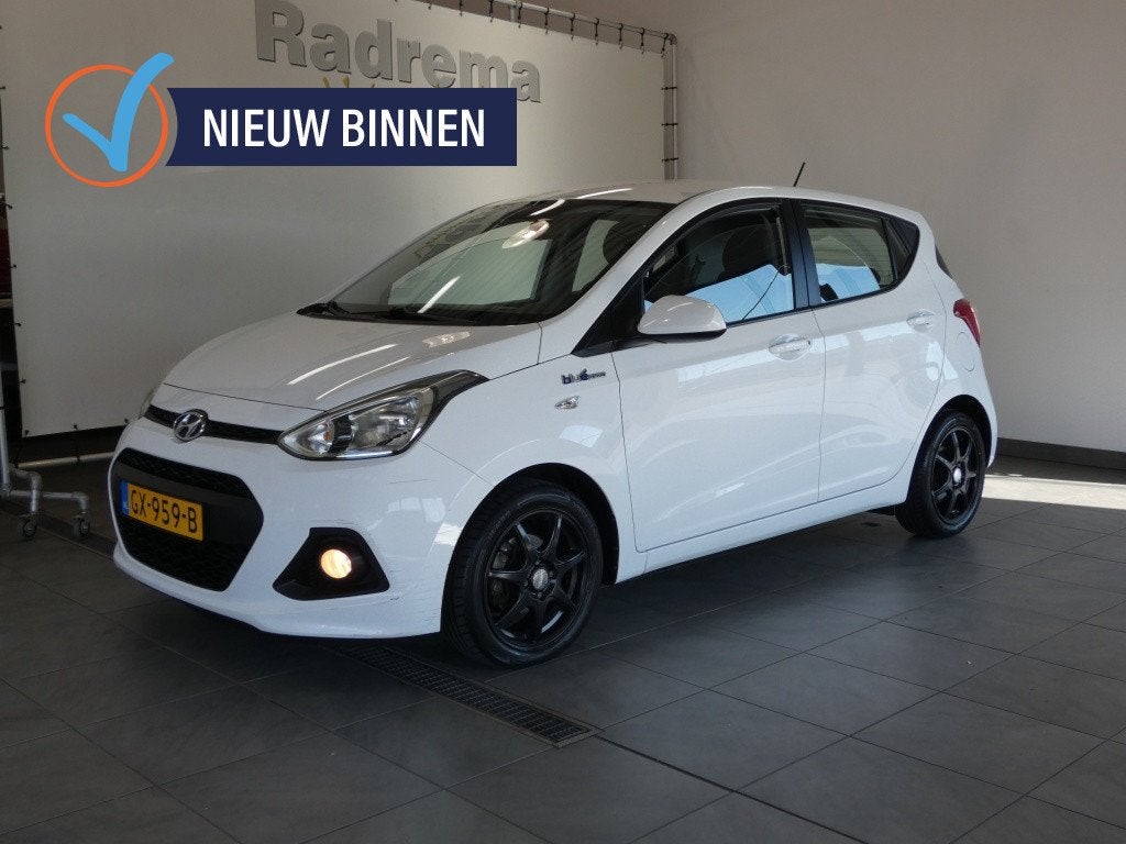 Hyundai i10 1.0i i-Motion Comf. Clima, Cruise (bj 2015), Auto's, 65 pk, Euro 5, Stof, 31 €/maand