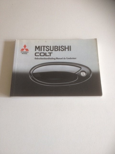 Mitsubishi Colt   Gebruikershandleiding    1992     NL/Frans, Ophalen of Verzenden