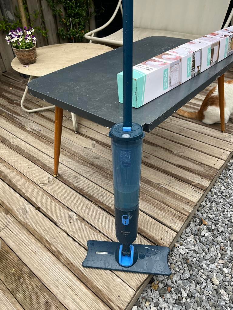 Philips One Up Spray Mop - Handige Vloerreiniger, Ophalen of Verzenden, Gebruikt, Overige typen