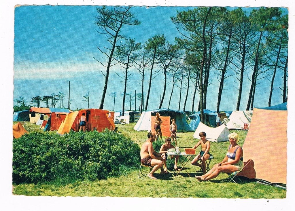 201 / DEN HAAG : Camping Ockenburgh, Verzenden, 1960 tot 1980, Gelopen, Zuid-Holland