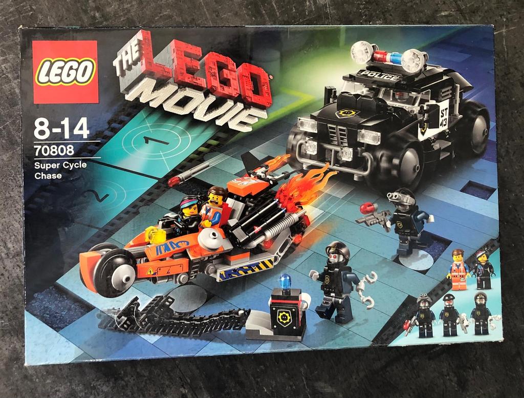 Lego The Lego Movie 70808 Super Cycle Chase, Overige thema's, Lego, Nieuw, Ophalen of Verzenden