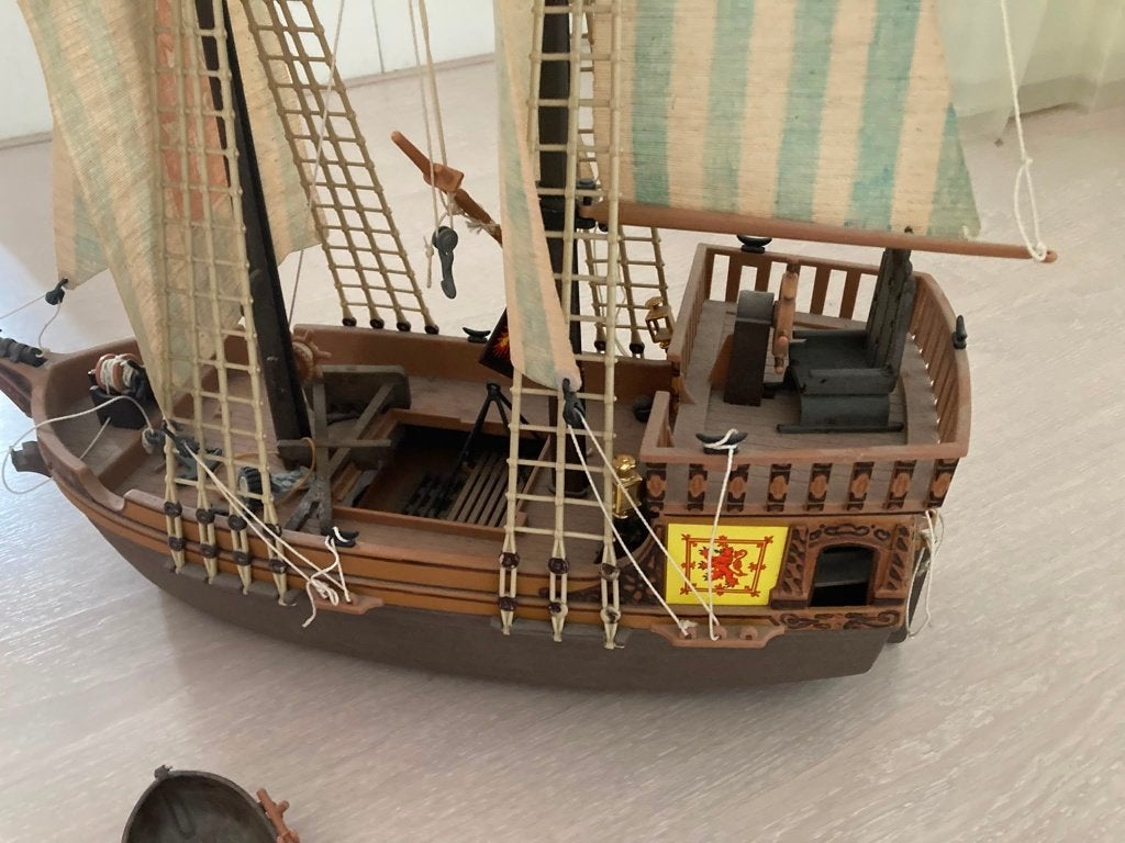 playmobil piratenschip (niet compleet), Ophalen, Gebruikt, Pirates, Boot/Schip
