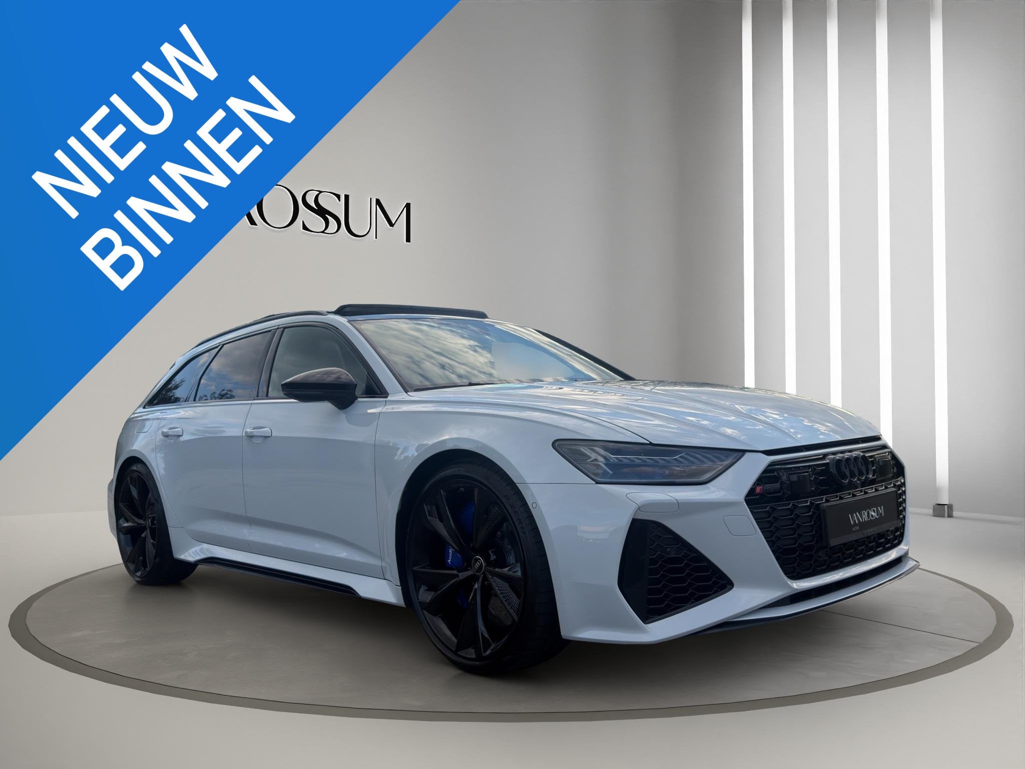 Audi A6 Avant RS 6 TFSI quattro Dynamiq+ |Pano|Keramisch|B&O, Automaat, Gebruikt, 600 pk, RS6