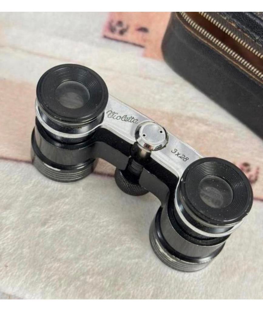 B. Rodenstock Opera Glasses Violetta 3x28 operakijker antiek, Ophalen of Verzenden