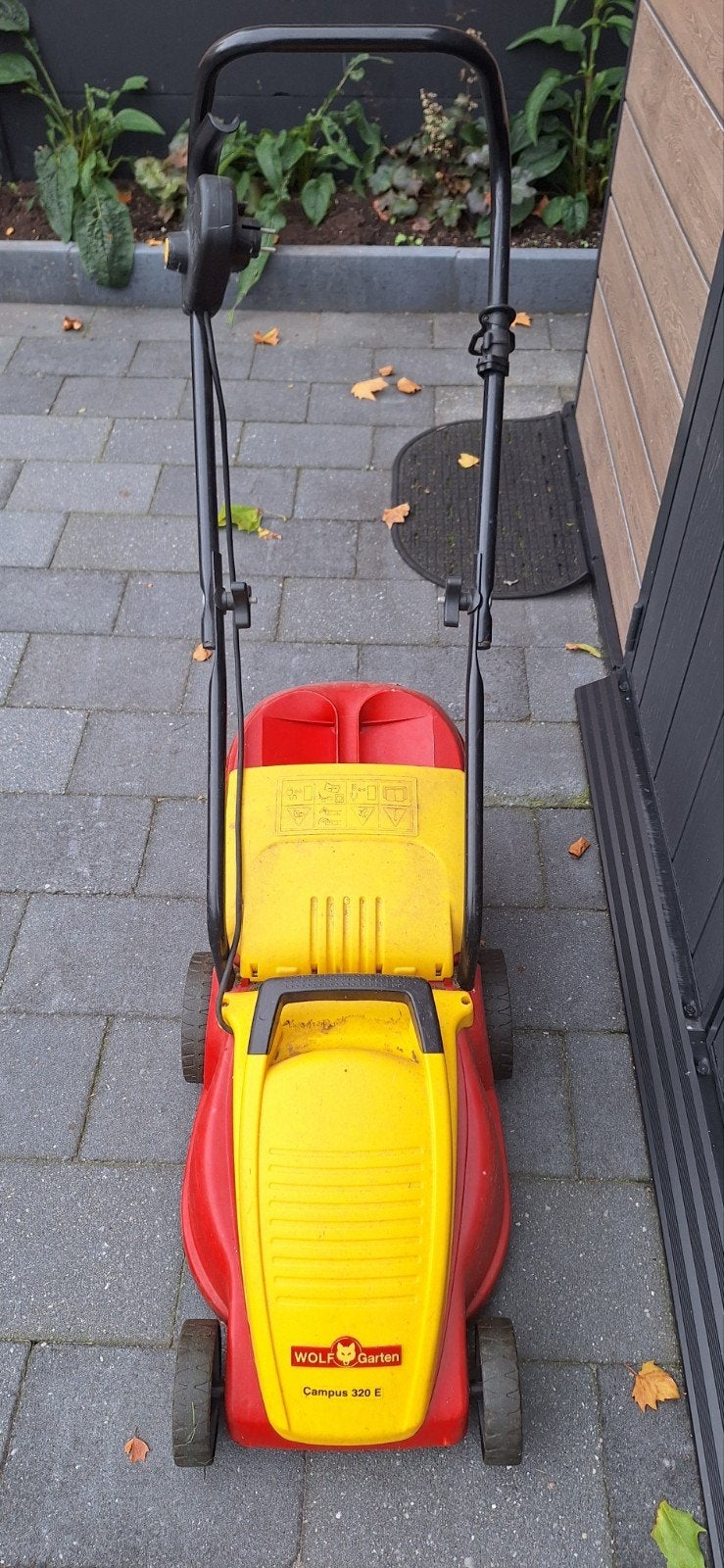 Wolf Garten Campus 320 E Elektrische Grasmaaier, Ophalen, Cirkelmaaier, Elektrische grasmaaier, Opvangbak