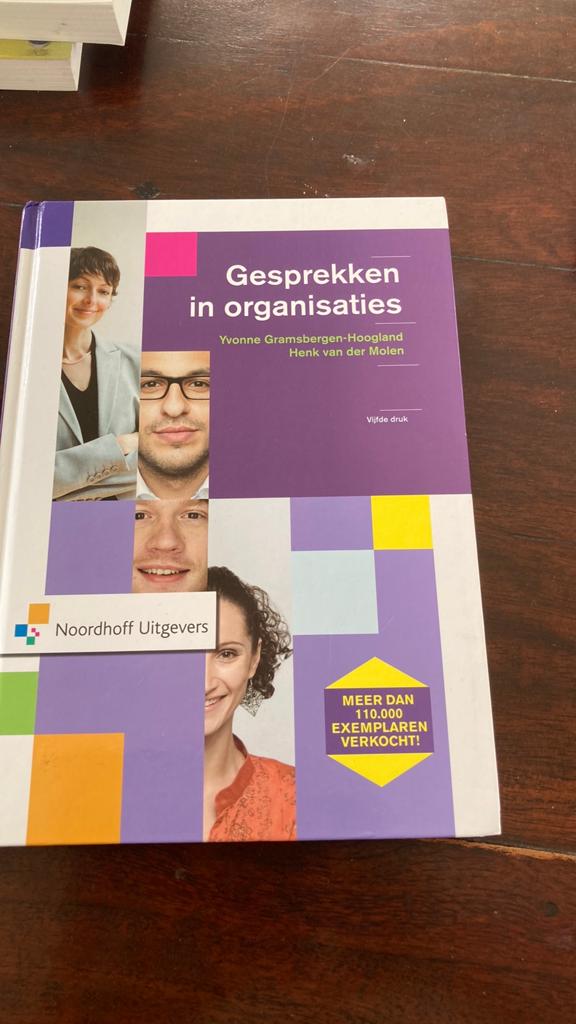 Henk T. van der Molen - Gesprekken in organisaties, Ophalen of Verzenden, Zo goed als nieuw, Henk T. van der Molen; Yvonne Gramsbergen-Hoogland