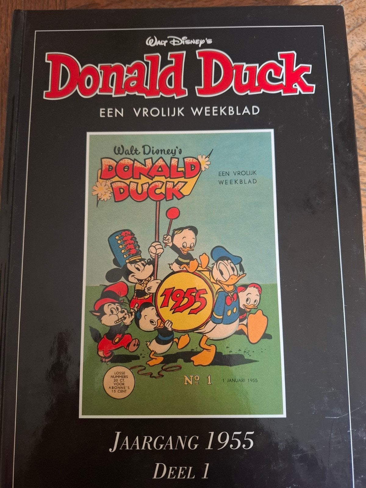 Donald Duck Jaargang 1955 Deel 1 - Facsimile Uitgave, Amerika, Complete serie of reeks, Walt Disney, Ophalen of Verzenden