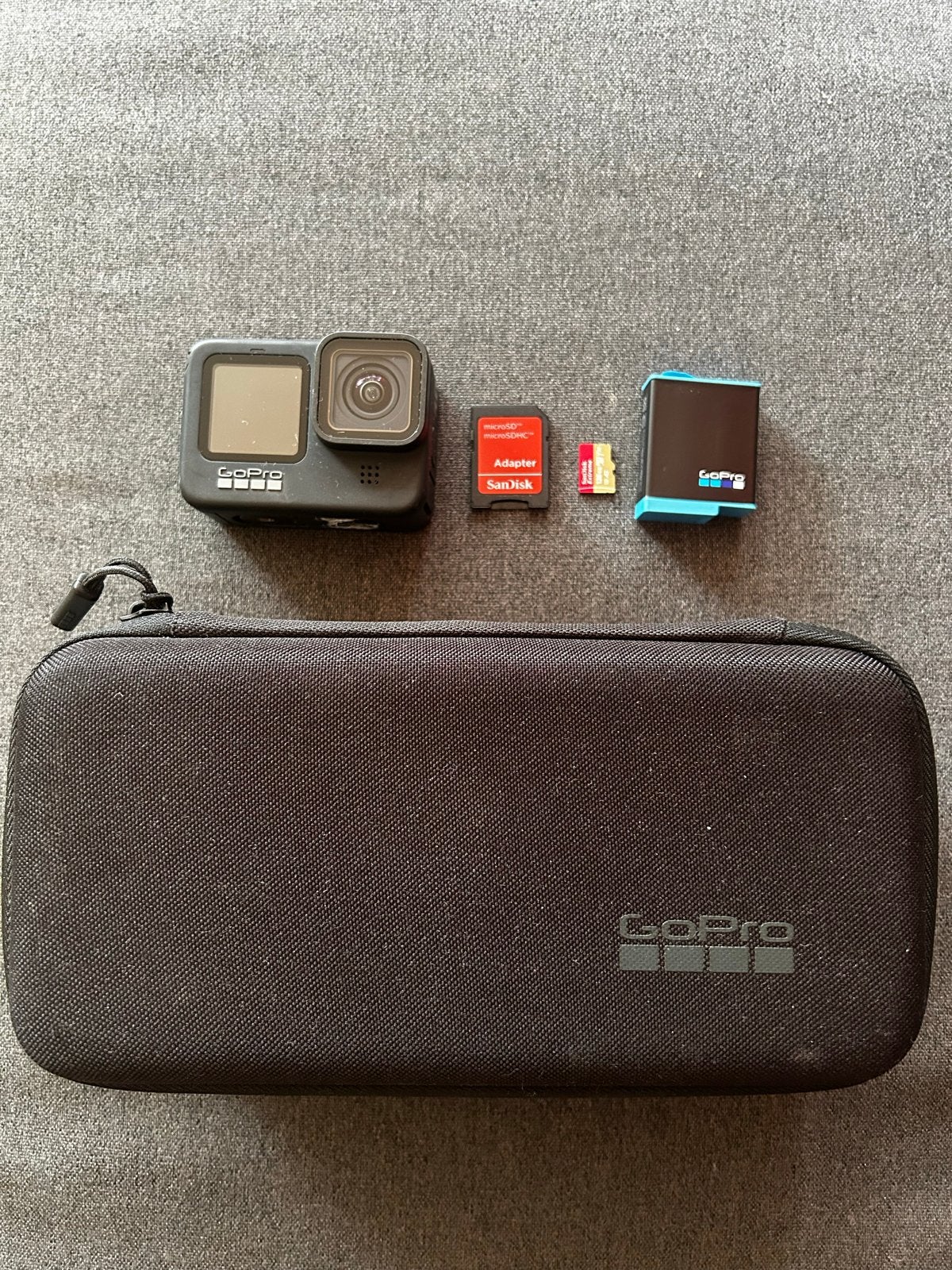 GoPro Hero 9 Black met 128GB SD-kaart, Ophalen of Verzenden, Gebruikt, GoPro