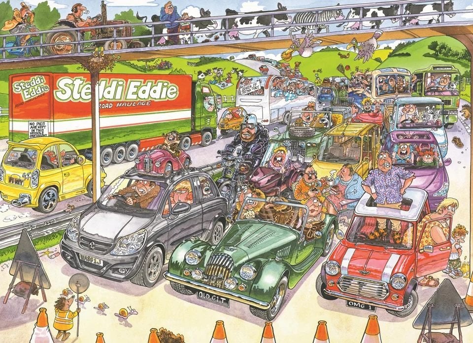 Wasgij original ruilen, Ophalen, 500 t/m 1500 stukjes, Gebruikt, Legpuzzel