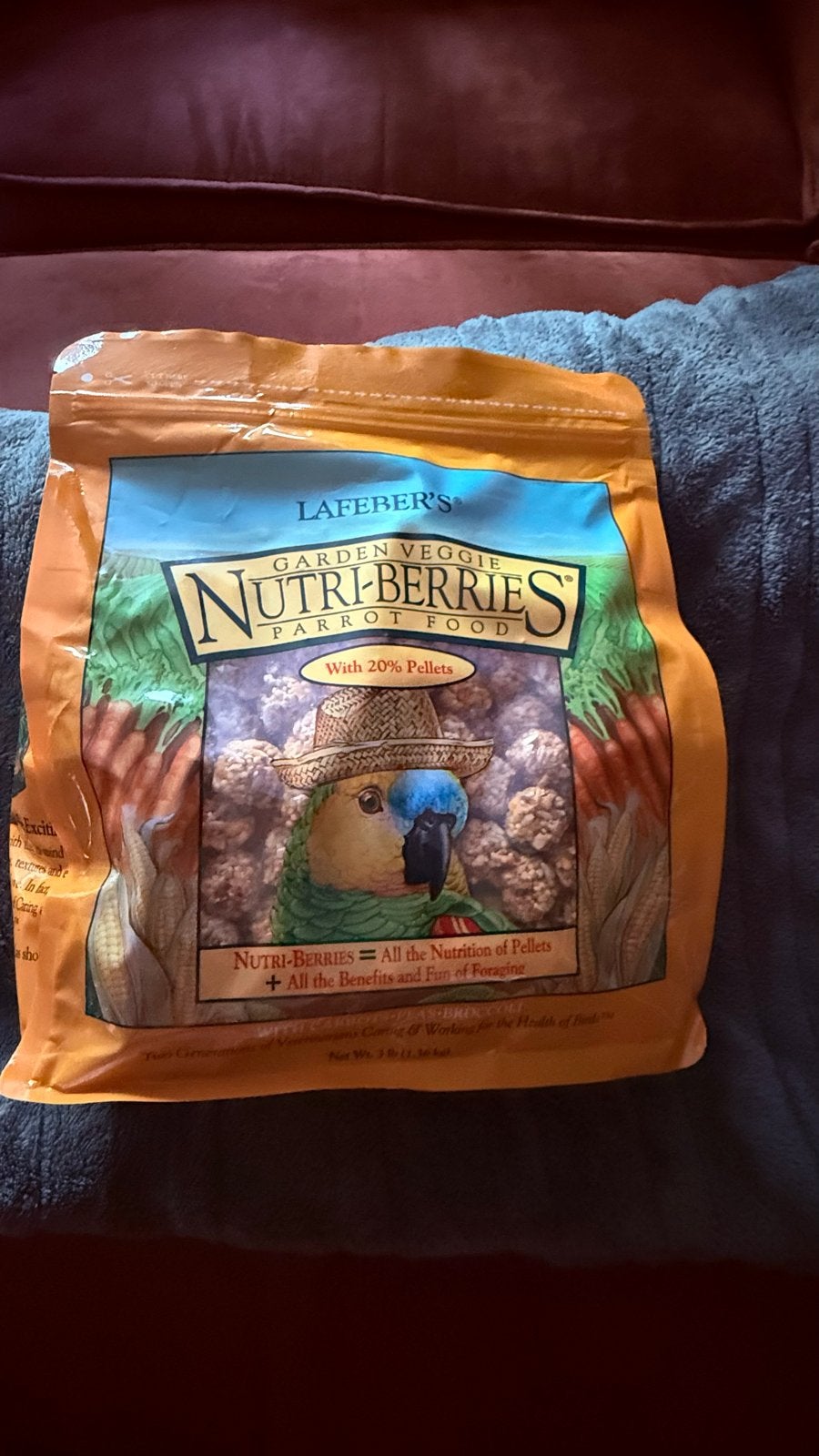 Lafefeber nutriberries, Parkiet