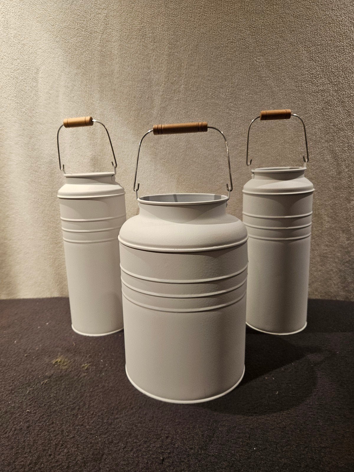 Set van 3 decoratieve melkbussen, Ophalen of Verzenden
