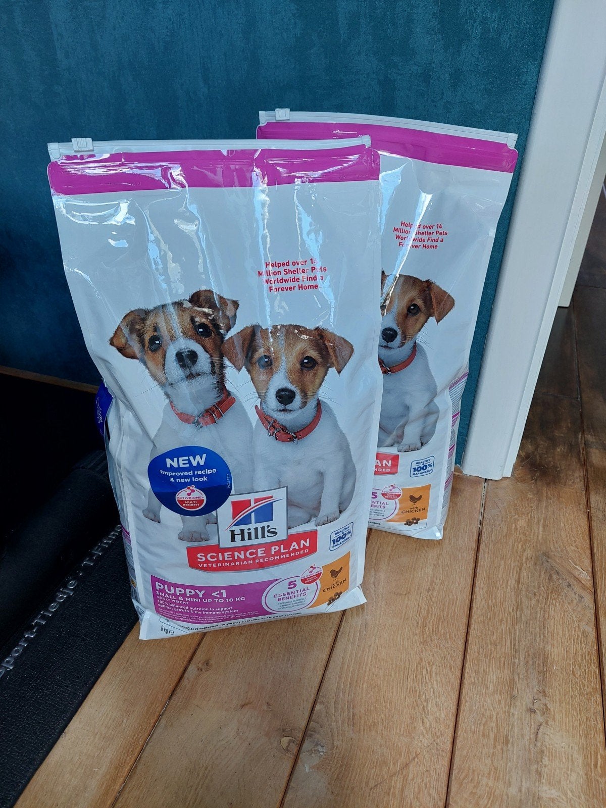 Hills small & mini puppy kip 2x 6 kilo, Ophalen, Hond