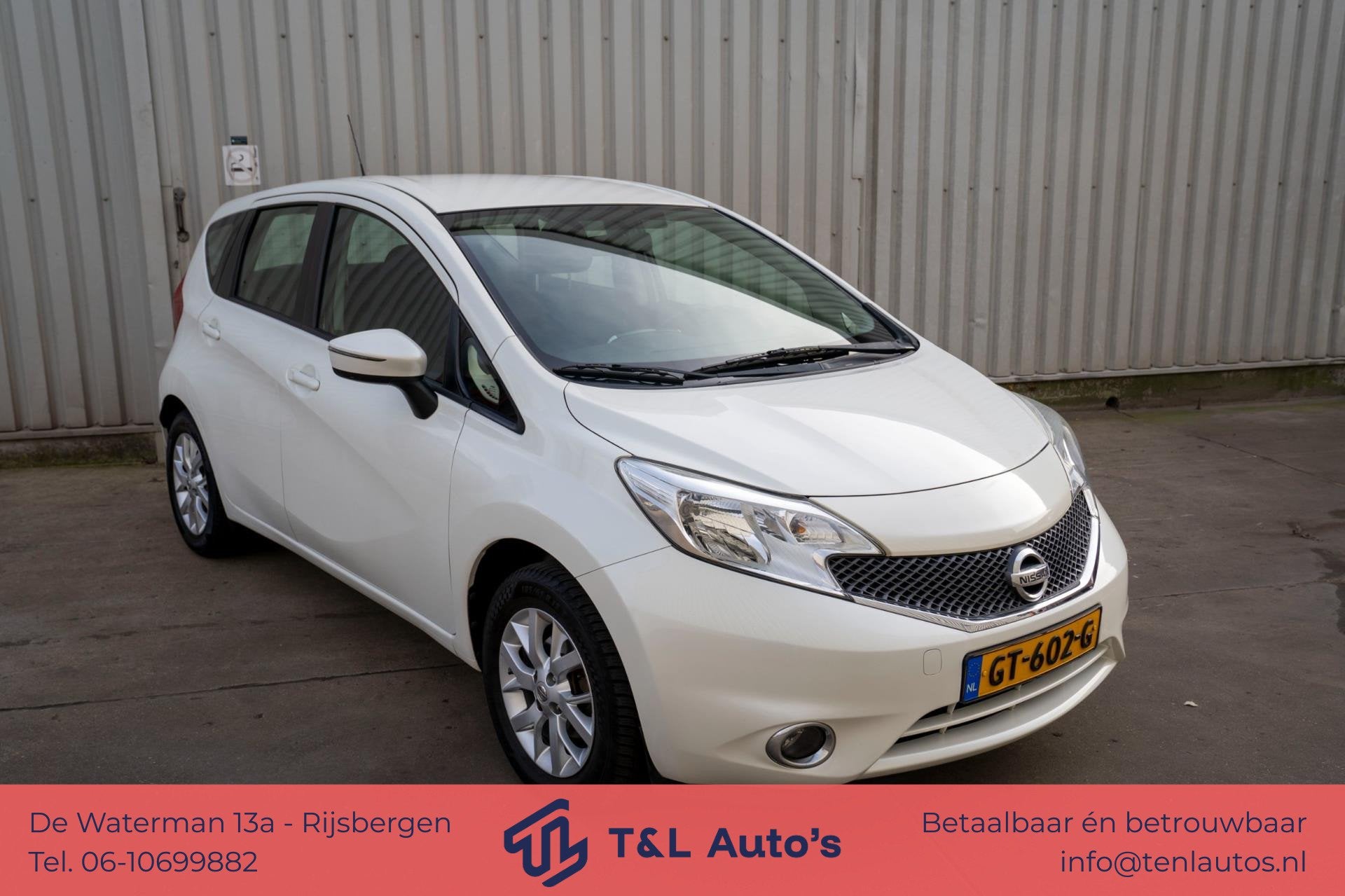 Nissan Note 1.2 Acenta, Auto's, Stof, Zwart, 1198 cc, 430 kg