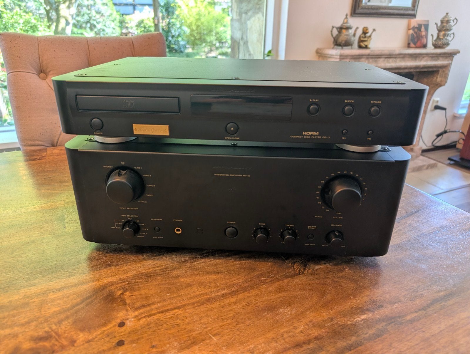 Marantz PM16 (Gereviseerd)+ CD17 KI Signature (nieuw loopwer, Ophalen, Marantz