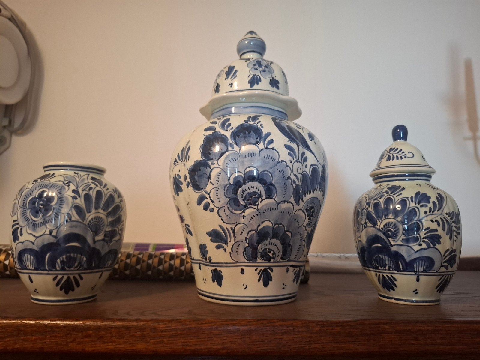 Vazen Delfts blauw, Antiek en Kunst, Ophalen