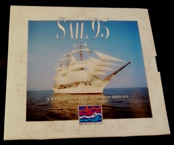 Muntset Sail 95, Postzegels en Munten, Verzenden, Koningin Beatrix, Overige waardes, Setje