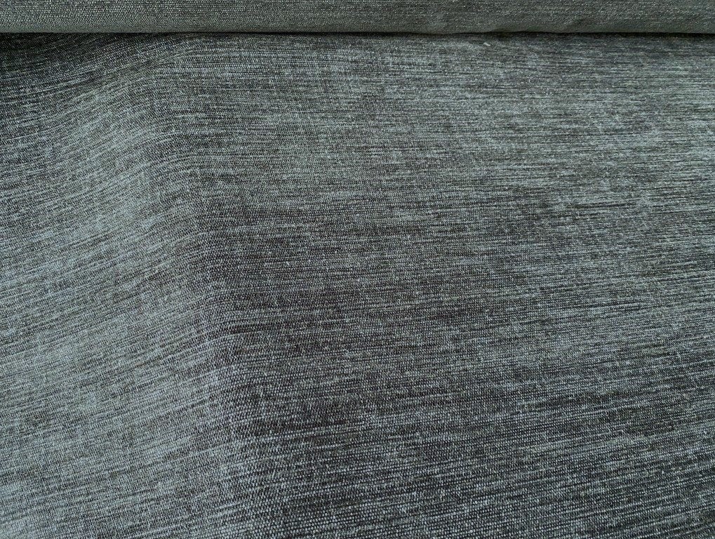 De Ploeg Moss 80, blauwgrijs; 2,47 meter meubelstof NU 123€, Overige materialen, 120 cm of meer, Ophalen of Verzenden, Grijs