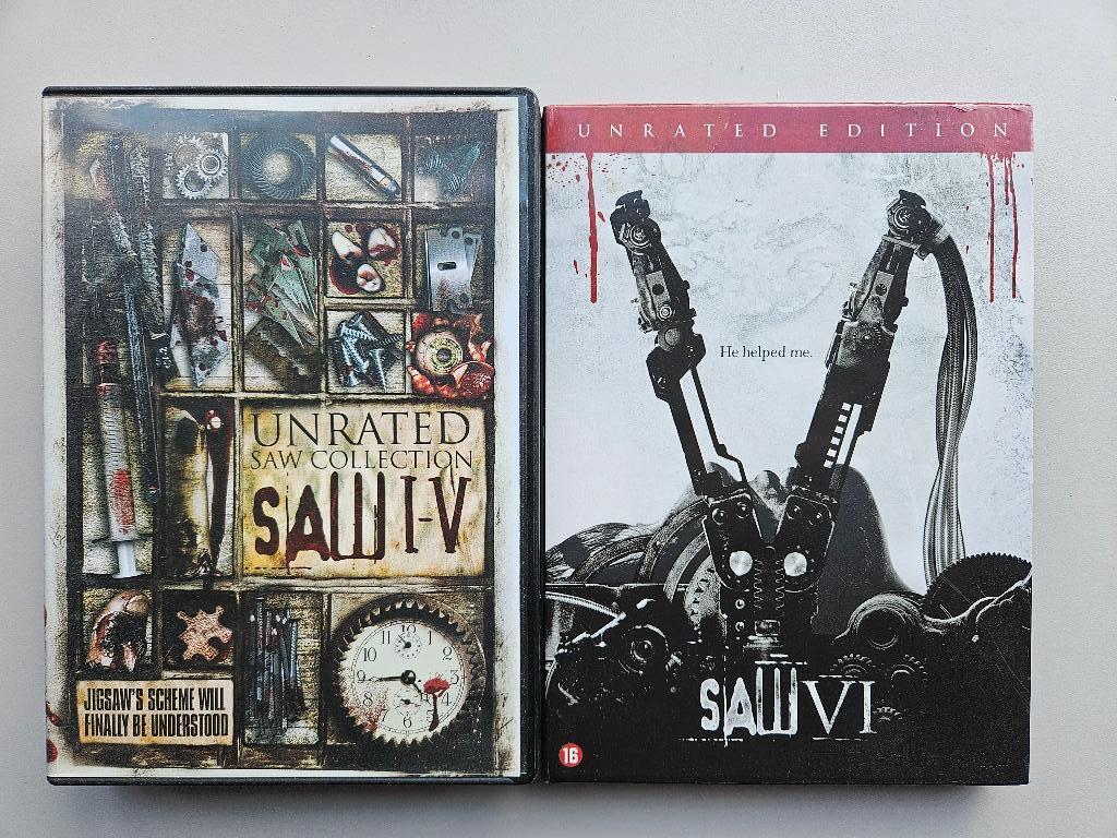 🎁 SAW – Collectie 🎁, Vanaf 16 jaar, Ophalen of Verzenden, Zo goed als nieuw, Slasher